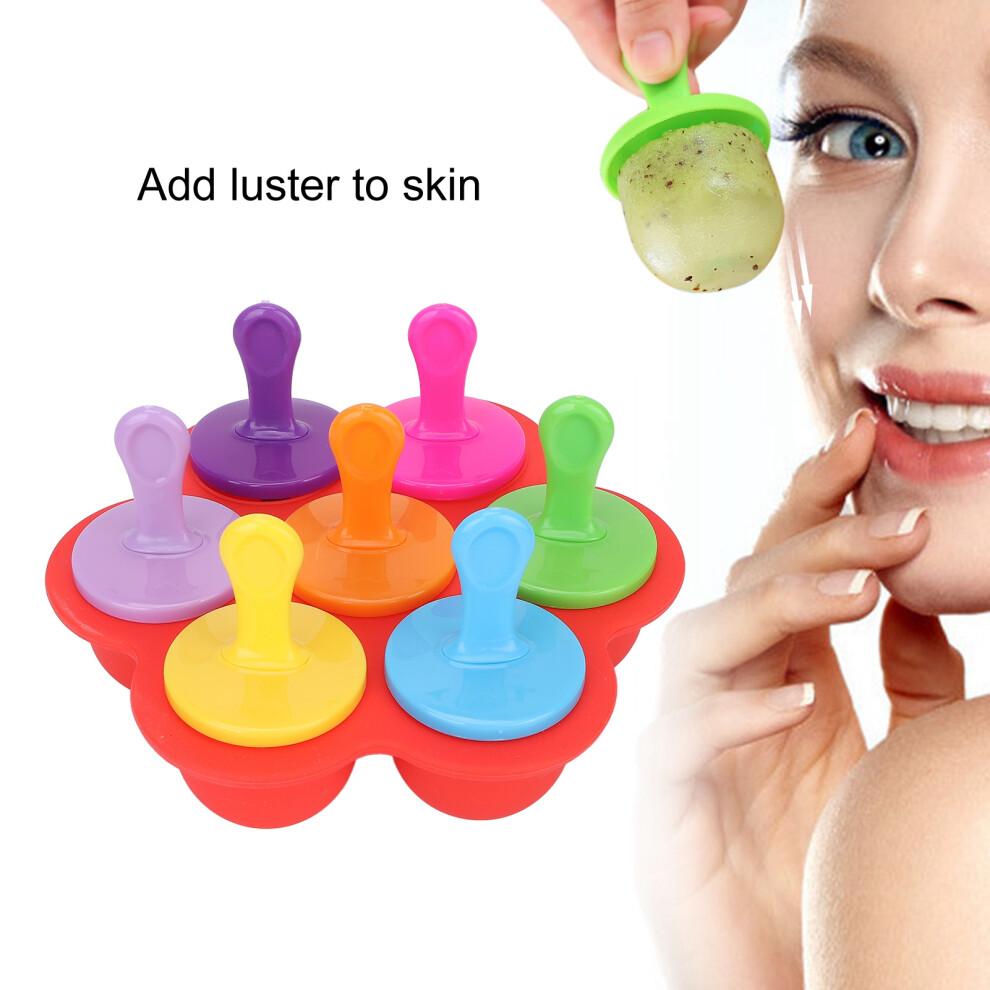 Reusable Silicone Ice Tray Massage Ice Cube Mold Facial Beauty Ice Roller Skin Care Tools