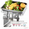 304 Stainless Steel Rectangular Food Tray