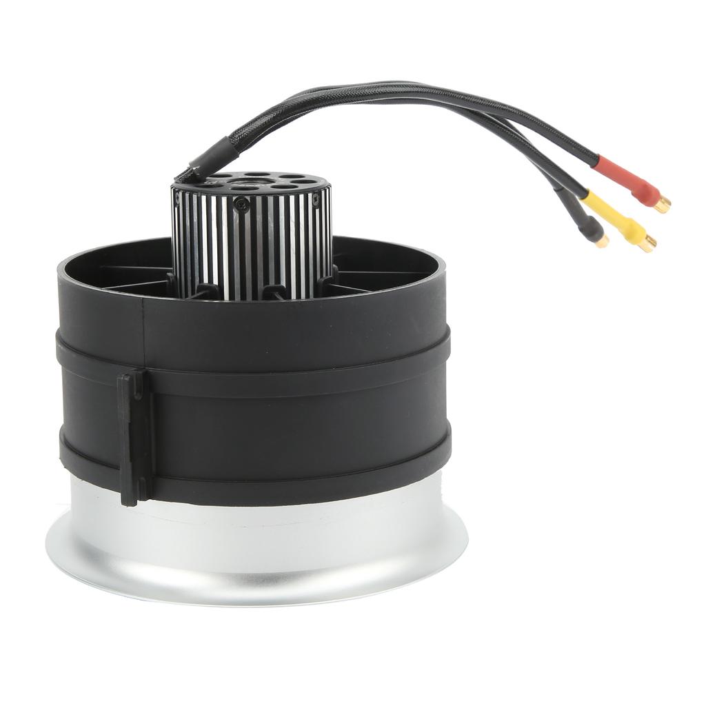 RC 120mm SEDF Electric Ducted Fan Semimetallic 10 Blades with Motor for RC Plane