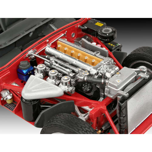 German Revell 1/24 Jaguar E-Type (Coupe) Plastic Model Kit 07668