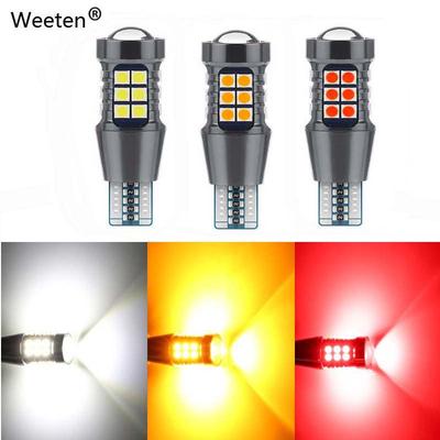 2 Stück/1 Stück 12 V superhelle Signallampe T15 921 912 3030 W16W 27SMD LED Canbus Fehlerfreie Glühbirnen Backup Reverse Lichter