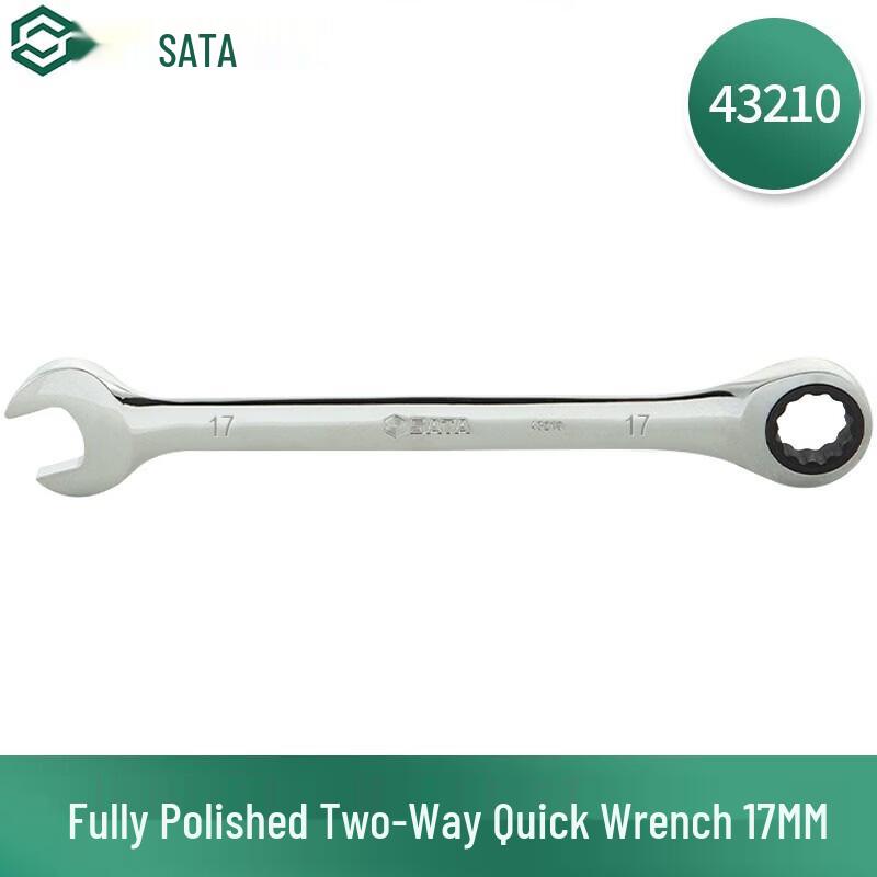 SATA 43210 Ratcheting Combination Wrench