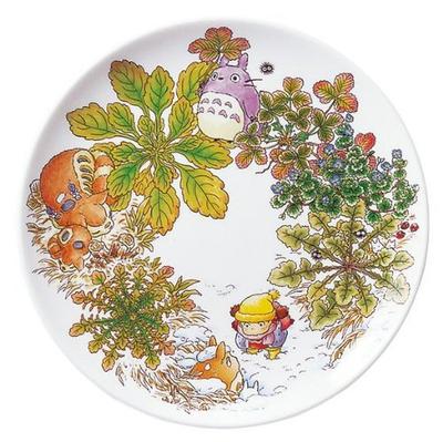 My Neighbor Totoro Bone'n China 23cm Plate (Dog's Pussy) T50116A/4660-1