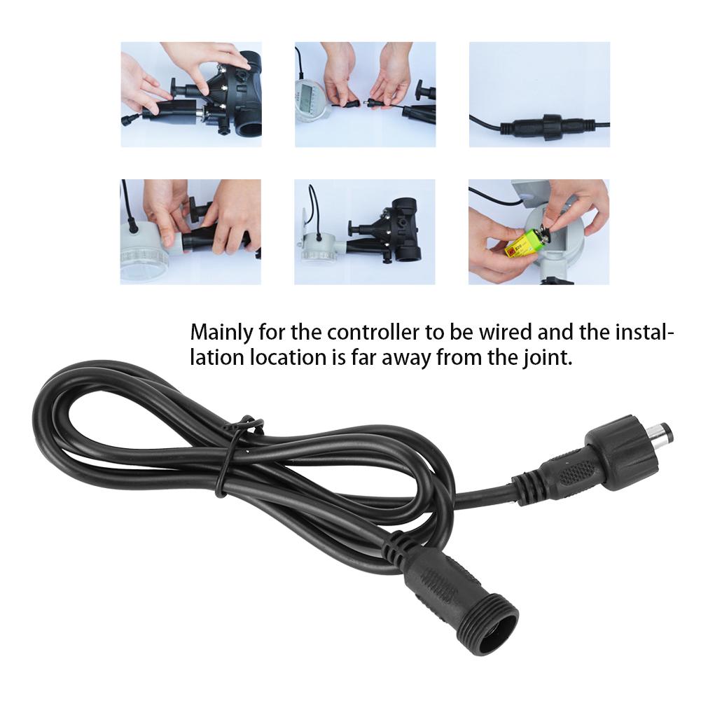 1m Plastic Greenhouse Garden Waterring Irrigation Controller Extension Cord Line Accessory