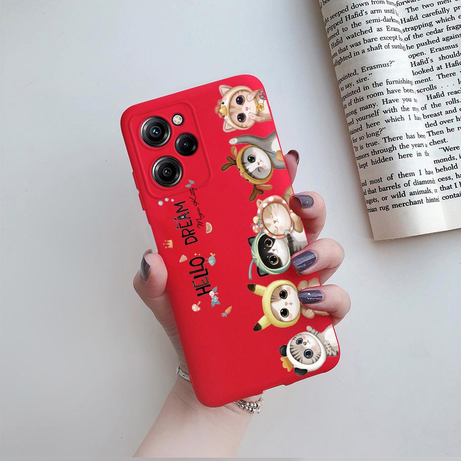 For Poco X5 Pro Case For Xiaomi Poco X5 PocoX5 X 5 Pro 5G Cute Astronaut Marble Phone Case Back Cover Shockproof Soft TPU Funda