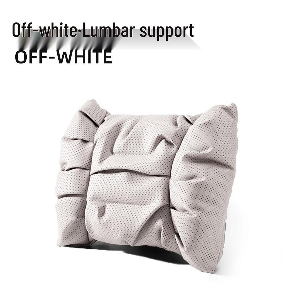 Luxury Bubble-Style Car Neck & Lumbar Support Pillow Set - All-Season Comfort