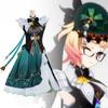 Emilie Genshin Impact Cosplay Costume Role Playing Dress Outfit Polyester Women