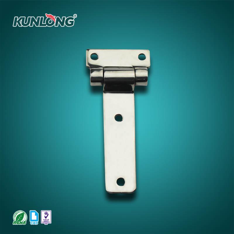 SK2-127 Stainless Steel 304 Exposed Hinge Polished Iron for Marine Electrical Industrial Automation Equipment Box Carton Packing