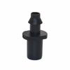 Outer Diameter 7.5mm To 4/7mm Hose Single Barb Straight Joint Garden Lawn Drip Irrigation Sprinkler Quick Connector Black 50Pcs