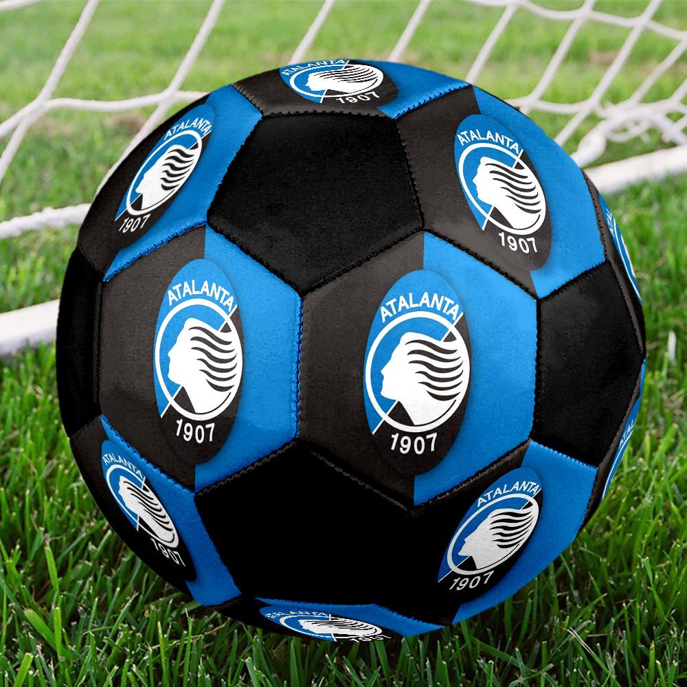 Atalanta Indoor Soccer Ball Colorful Machine Stitched PVC Size 5 Team Training Competition Ready Durable High-Bounce Cool Sports Gift
