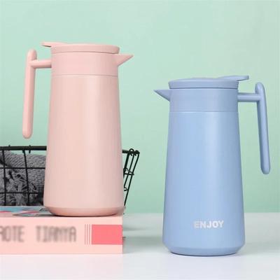 304 Stainless Steel Insulated Kettle Coffee Pot 800ml Dual Layer Vacuum Hot Kettle Coffee Pot Leakproof Insulation Moka Pot