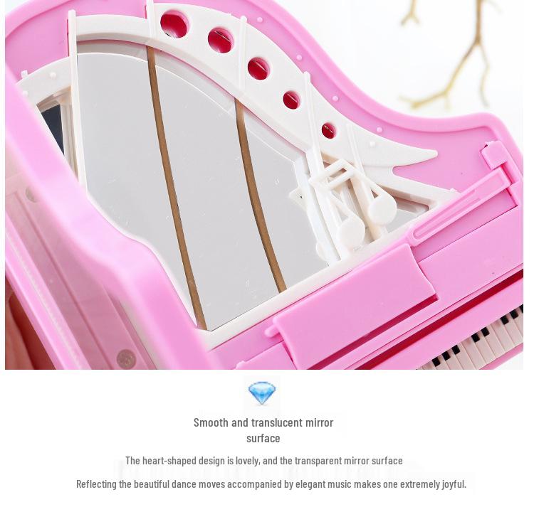 Ballet Girl Rotating Music Box - Perfect Creative Birthday Gift for Girls