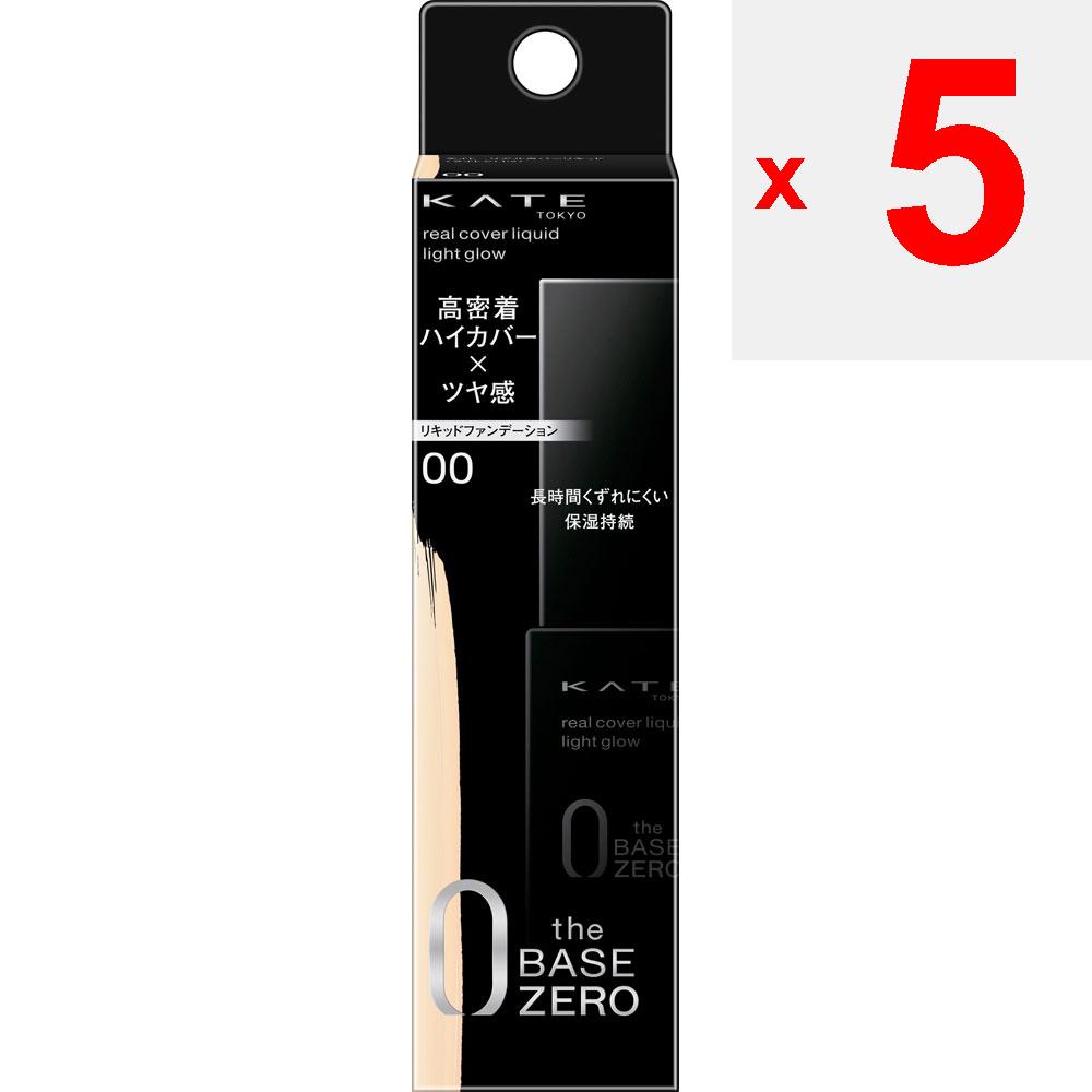 Kanebo Kate Kate Real Cover Liquid (Light Glow) 00 30ml Skin Makeup Please Use After Preparing Your Skin with a Makeup Base. When Starting