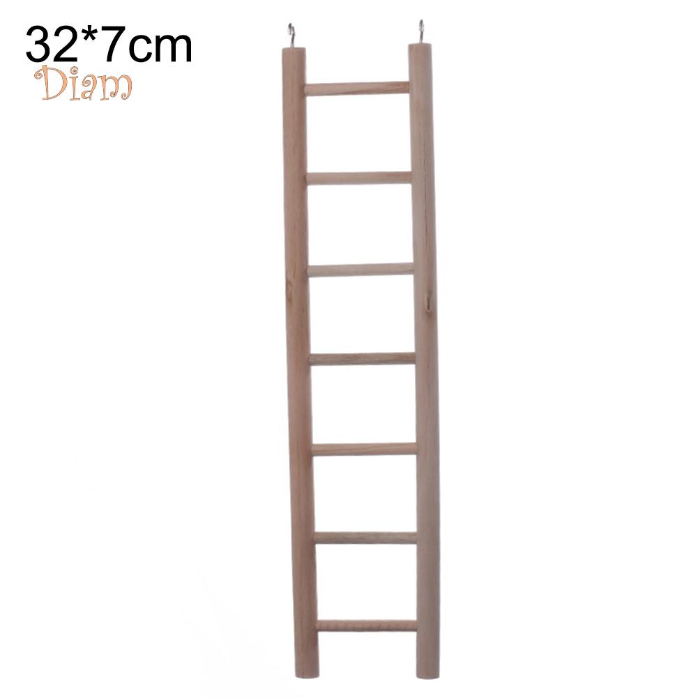 SLP PET GOODs 3/4/5/6/7/8 Layer Birds Wooden Climbing Ladders Swing Stairs Cage Decor Toy