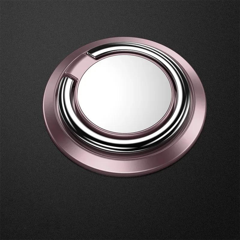 360 Degree Rotating Finger Ring Mobile Phone Holder For iPhone Samsung Huawei Redmi Universal Car Magnetic Mount Pad Metal Stand