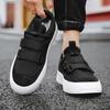 Fashion Brand Men Casual Shoes Canvas Sneakers Platform Shoes Four Seasons Elastic Band Mens Shoes Skateboard Shoe Zapatillas De Hombre