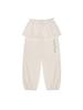 TUOMIO Pixel Graphic Skirt Sweatpants [Cream]