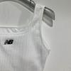 NeW Balance W Soft Ribbed Crop Top nbngf2W312 White