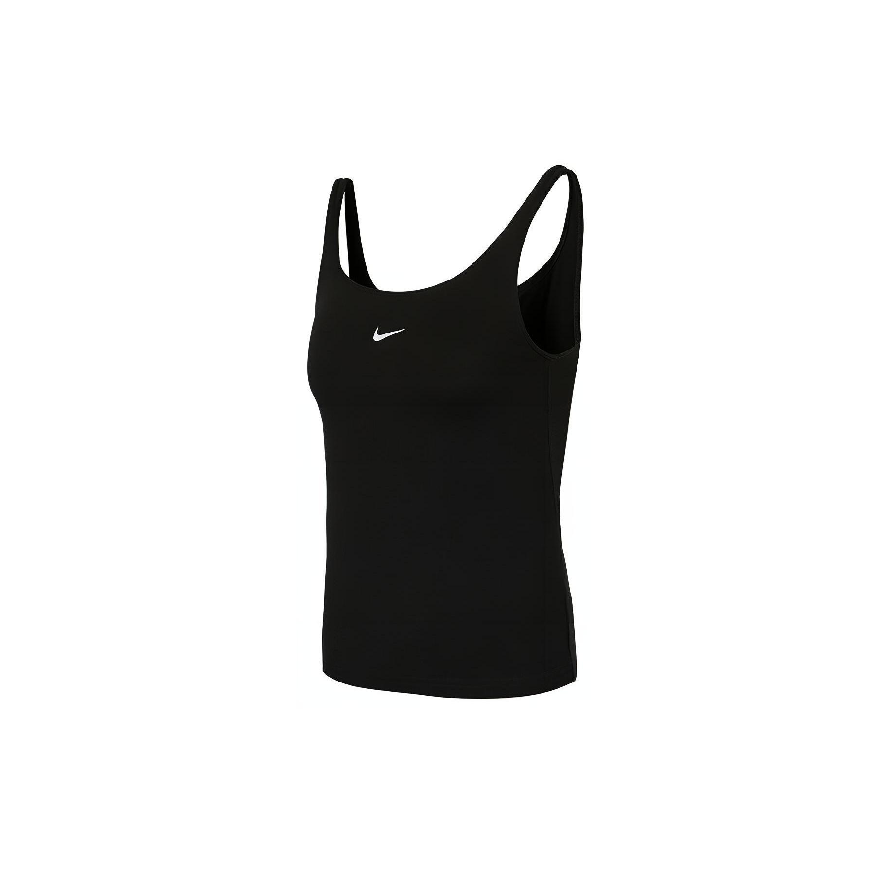 (WMNS) Nike Athleisure Casual Sports Breathable Sleeveless Black Vest Women s DH1346-010 XS