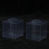 Multi-size Transparent PVC Plastic Box Candy Chocolate Cookies Toy Gift Packaging Box Jewelry Display Boxes Wedding Party Favors