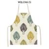 Vegetable Sleeveless Aprons Onion Carrot Printed Kitchen Apron Women Men Baking Waist Bib Home Cooking Brief Sleeveless Pinafore