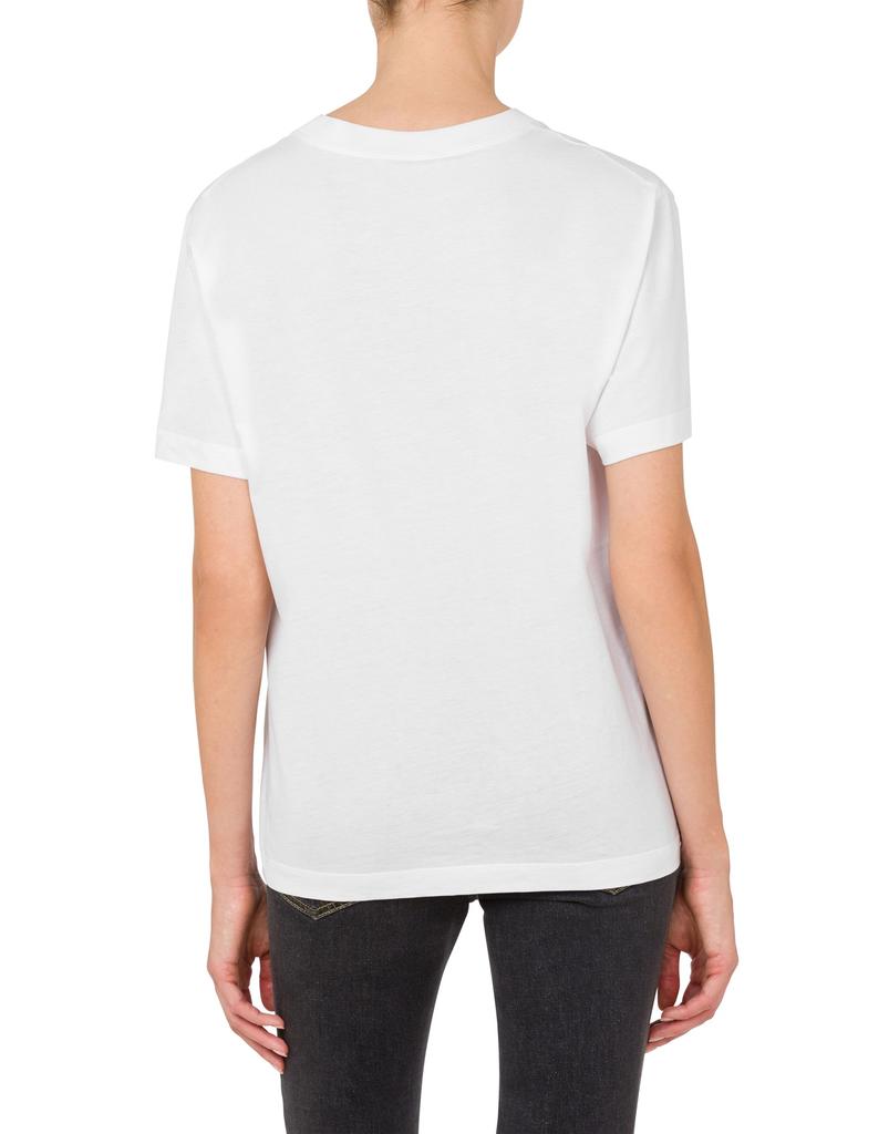 Camiseta Manga Curta com Logo Jeans MOSCHINO
