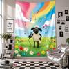 Wall TapestryShaun the Sheep Art Hanging Cloth Decorative Background Cover for Room Decoration