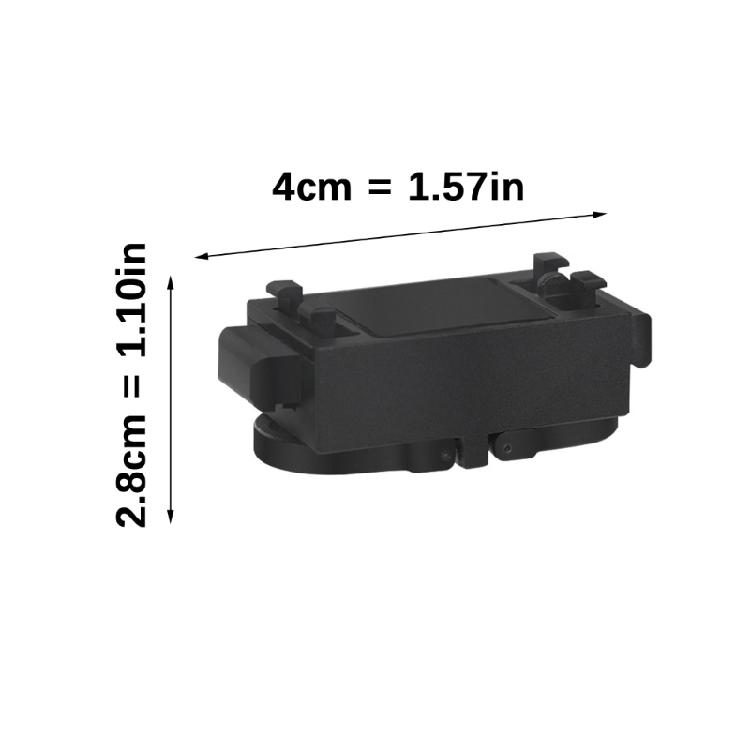 Magnetic Adapter Base for 360 X5 Action Camera Lightweight Aluminum Alloy Base Quick Release Mount Vibration Proof
