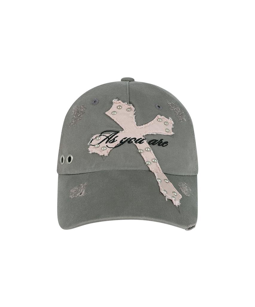 Aejeuyua Vintage Crossbody Ball Cap Gray