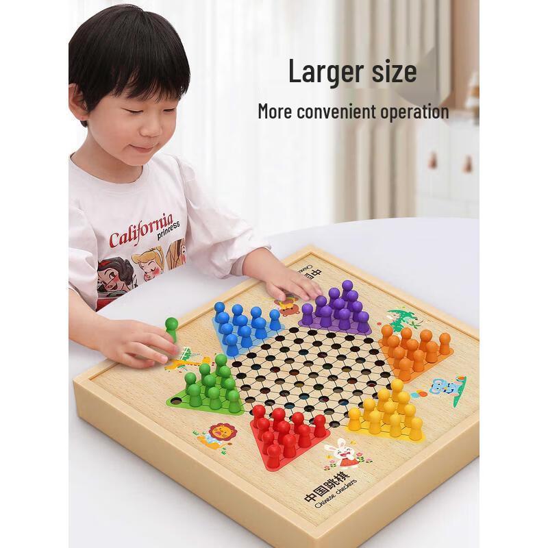 HANDUNYOU 5-in-1 Educational Board Game Set for Kids