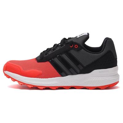 Cushioning Wear-Resistant Low-Top Running Shoes Men's Black White Red Sneakers AQ5669