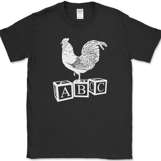 

COCK BLOCK T-SHIRT Funny Joke Rooster Humor Gildan Novelty Tee 4XL