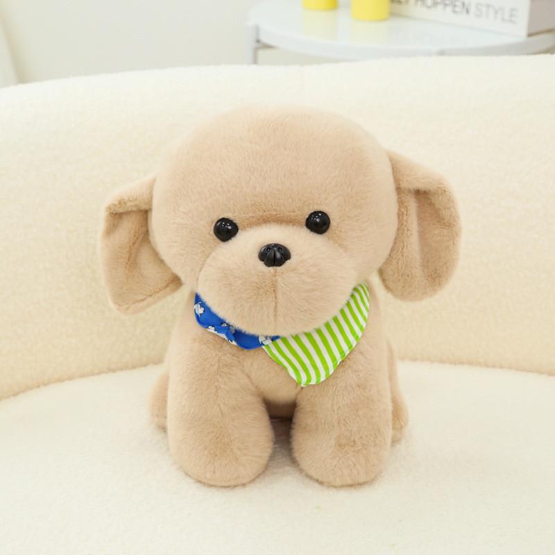 Adorable Bichon Frise Plush Dog Stuffed Animal Doll Soft Pillow For Girls Gifts