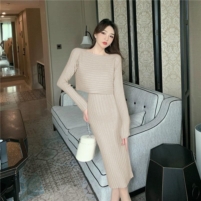 Autumn/Winter 2026 Knit Sweater & Camisole Skirt Set
