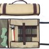 Outdoor Camping Forging Pack Bag Storage Pouch Aluminum Hammer Tarps Stake Tent Peg Tool Set Storage Canvas Bag Camp Gear Supply