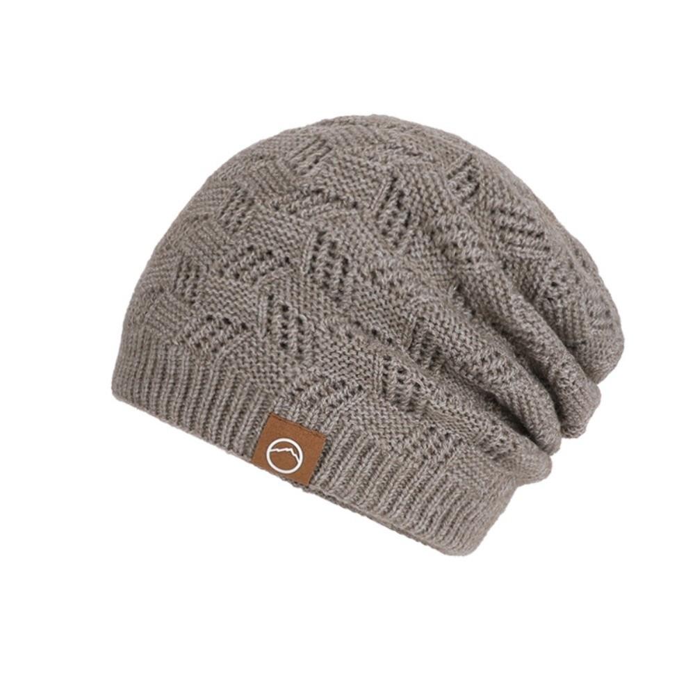 Ear Protection Warm Beanie Hat Windproof Fleece Lined Knitted Cap Fashion Knit Beanie Camping