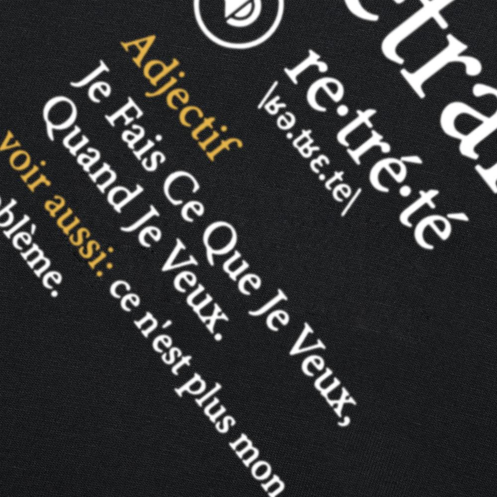 To już nie mój problem Emerytura 2024 Koszulka Śmieszny Francuski Humor Emerytowany Tata Prezent Topy 100% Bawełna Miękkie Unisex T-shirty