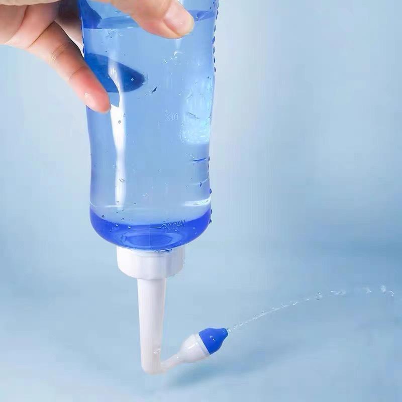 Haishi Hainuo Nasal Wash Pot: Sinus Irrigation Device for Adults & Children with Nasal Wash Salt