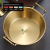 Korean Style Stainless Steel Snack Bowl with Handles - Versatile for Rice, Salad, Hot Pot, Sauces, French Fries, Fruits, and Fried Snacks