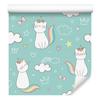 Rainbow Kittens Wallpaper for Living Room and Bedroom 50x1000