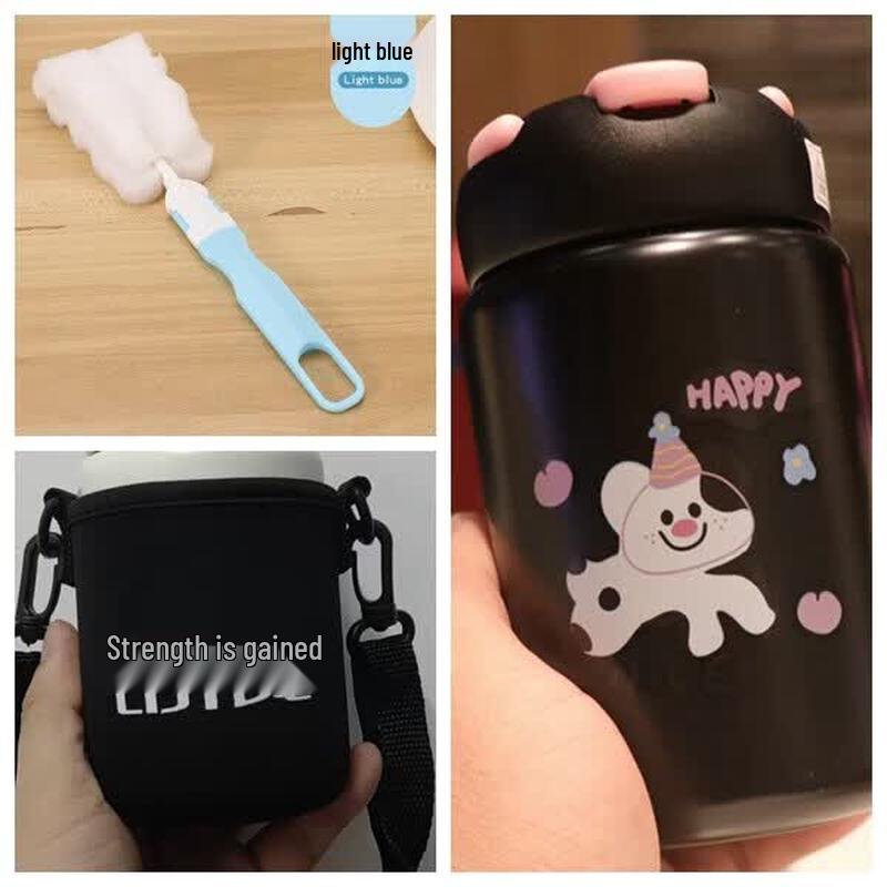 Qiwei Children s Mini Portable Insulated Straw Cup