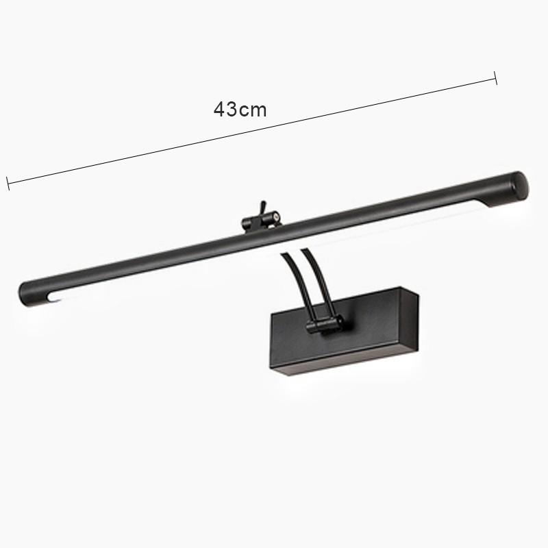 Wall Lamps Bathroom Modern Wall Lights 43CM 55CM Toilet Wall Mounted Lighting Fixtures Sconces Indoor Bedroom Mirror