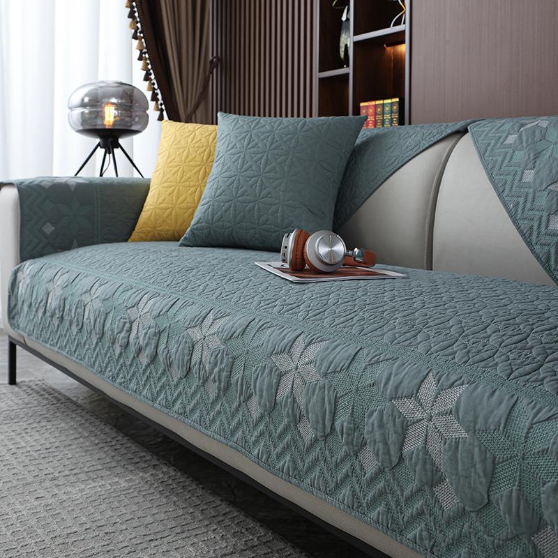 New Bohemia Sofa Protector Cover For Living Room Stretch Sofa Cushion Mat Couch Covers Thicken Plush Chair Sofa Towel Home Decor