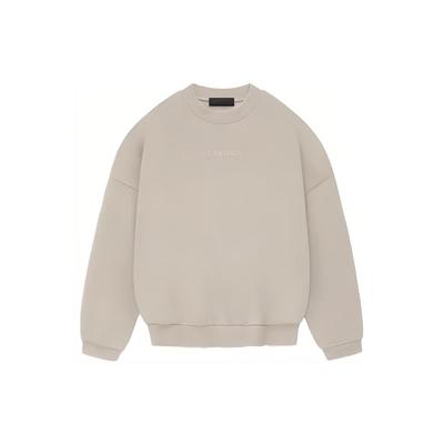Essentials Crewneck Silver Cloud Men Tops Grey 192BT232042F