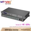 MT-viki 4x4 HDMI Matrix Switcher with Seamless Switching & Video Wall