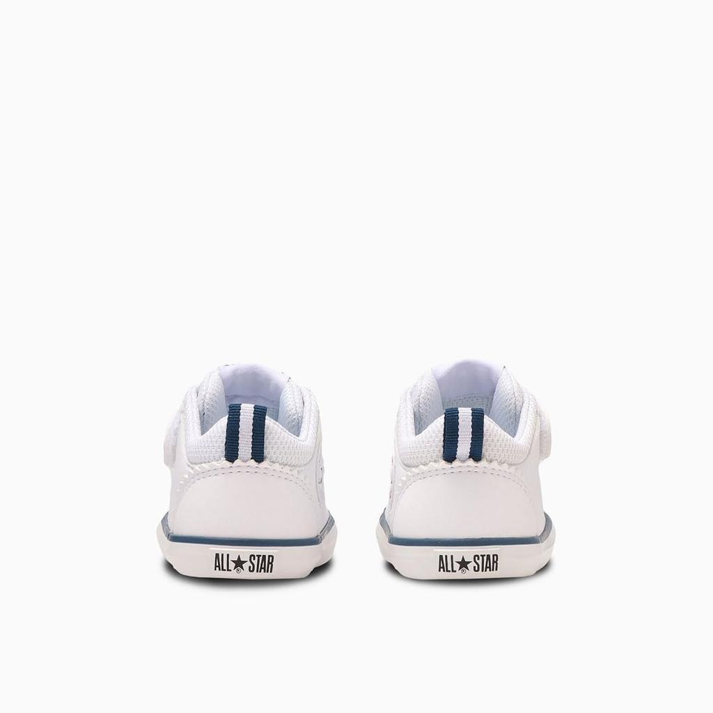 Converse MINI ALL STAR N Kids Sneakers Cm V-1 WHITE/NAVY White/Navy 14.0
