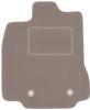 Beige Driver's Mat For: Toyota Prius II Hatchback (2003-2010)