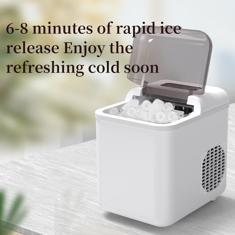 1PC ice maker, fast ice removal, time-saving and labor-saving, automatic cleaning, office beverage cooler | kitchen appliances