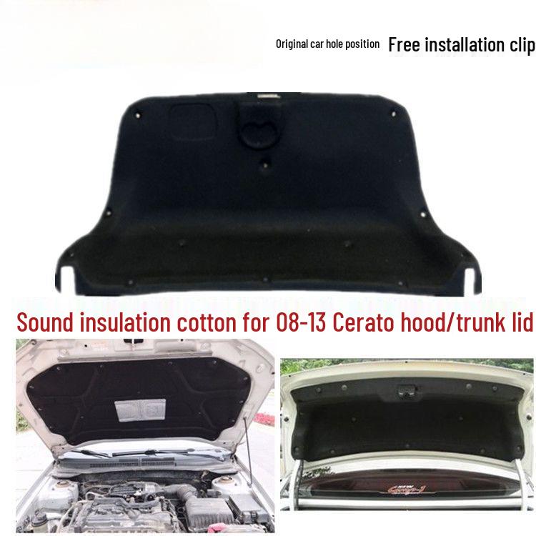 Kia Cerato Engine Hood Sound & Heat Insulation Cotton Liner