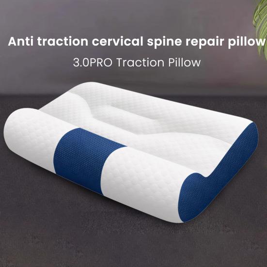 Oreiller cervical en mousse à mémoire de forme Yousheng pour soulager les tensions cervicales, oreiller orthopédique réglable, oreiller cervical doux et respirant pour tous les âges